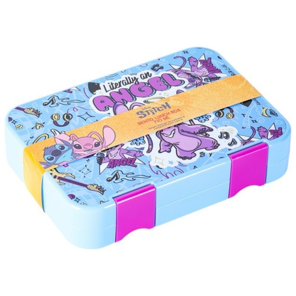 Disney - 6-Compartment Bento Lunch Box - Stitch