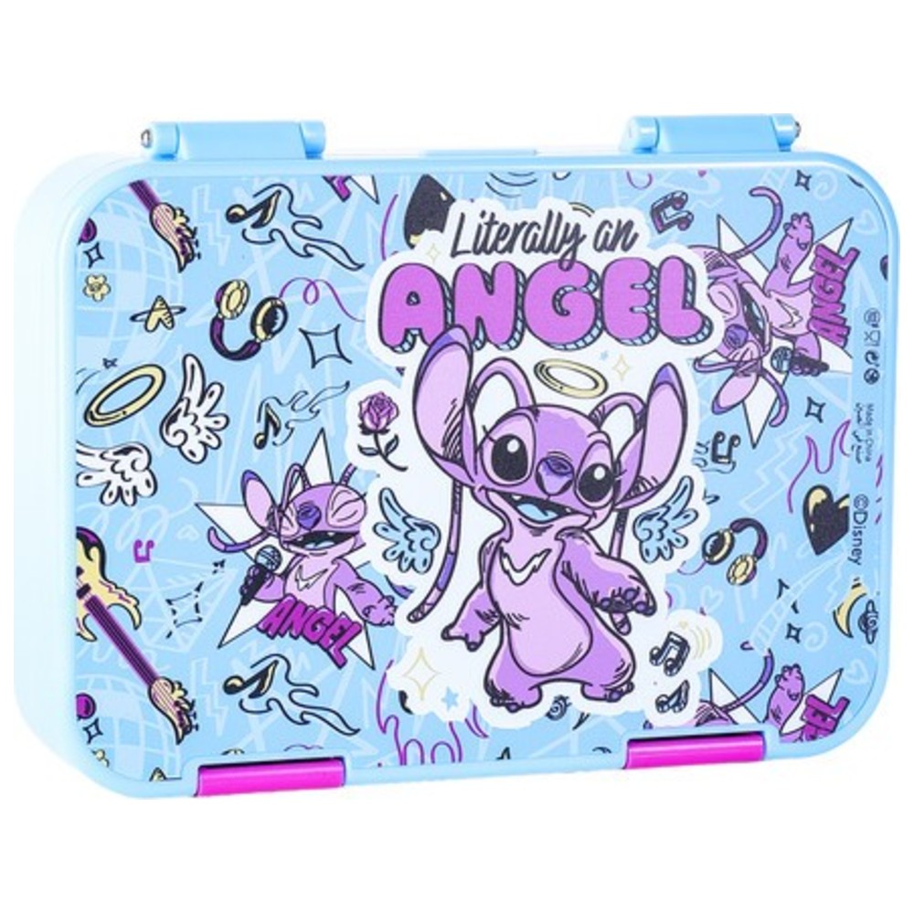 Disney - 6-Compartment Bento Lunch Box - Stitch