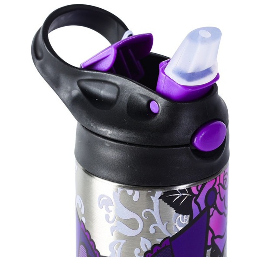 Sanrio - Stainless Steel Water Bottle - Kuromi - 500 ml