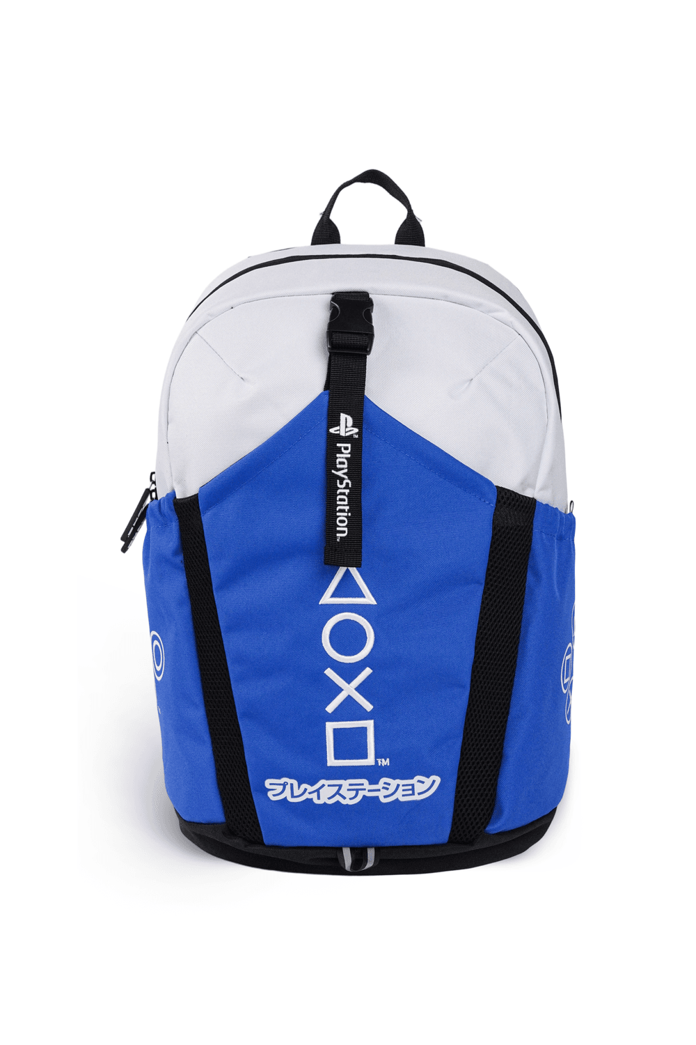 Sony - PlayStation Teens Backpack - Blue/White - 18-Inch