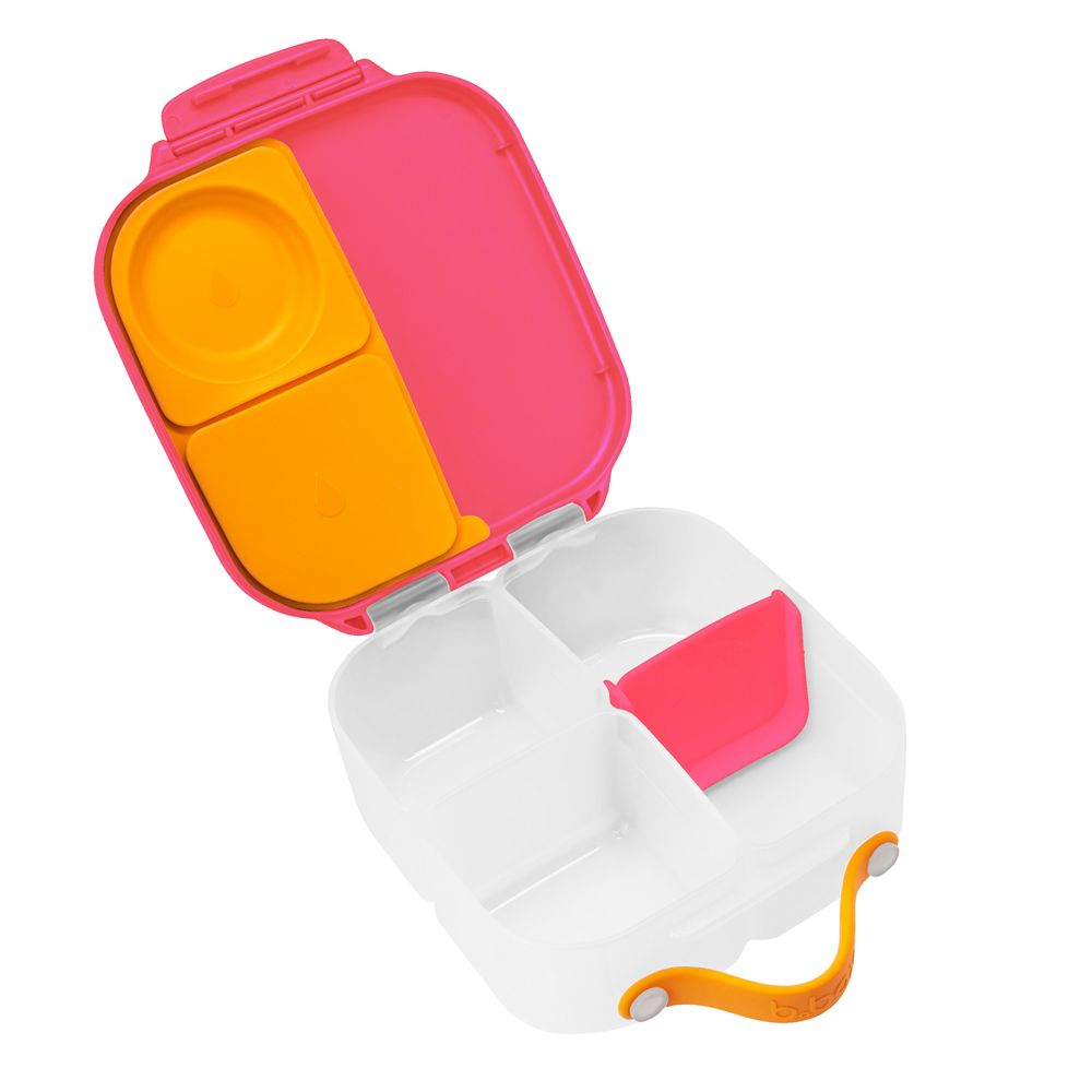 B.box - 4 Compartment Mini Lunch Time Box - Strawberry Shake