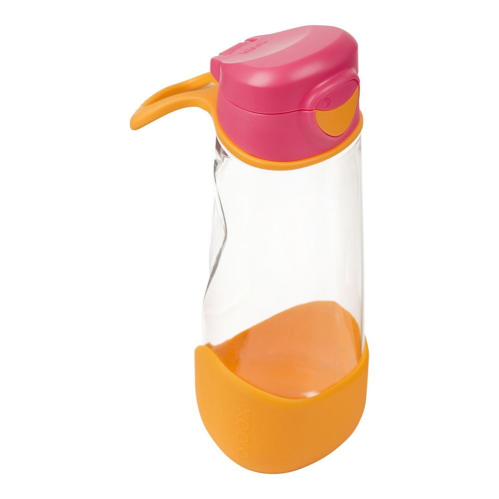 B.box - Hydratio Sports Spout Bottle - Strawberry Shake - 600ml