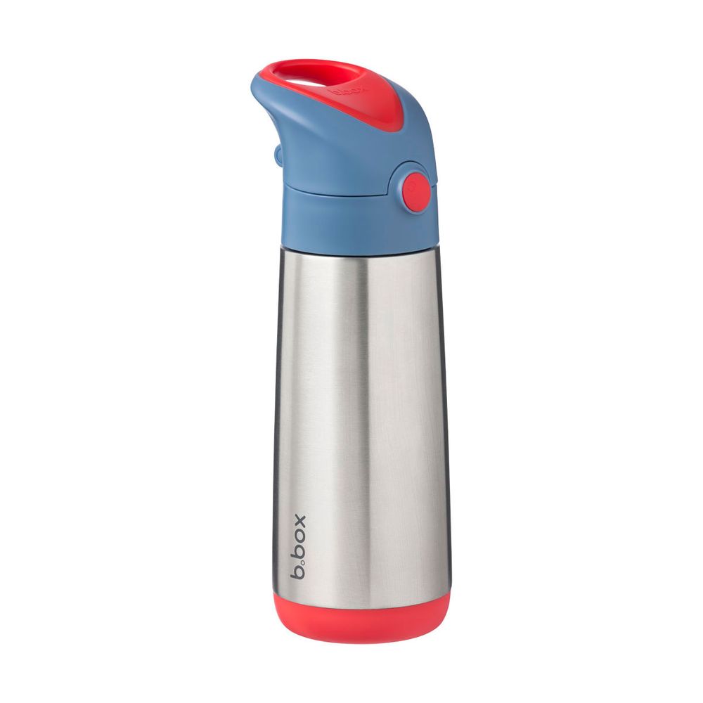 B.box - Hydratio Stainless Steel Drink Bottle - Blue Blaze - 500ml
