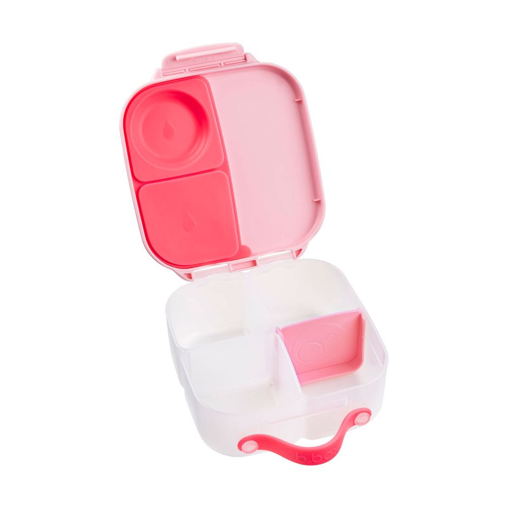 B.box - 4 Compartment Mini Lunch Time Box - Flamingo Fizz