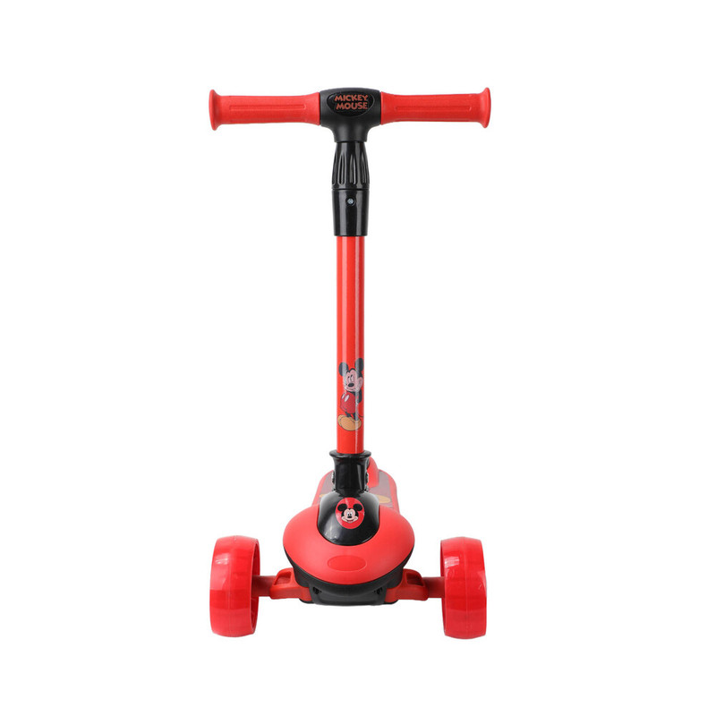 Disney - Mickey Foldable Twist 3-Wheel Scooter