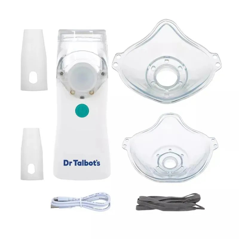Dr. Talbot's - Portable Mesh Nebulizer - White/Blue