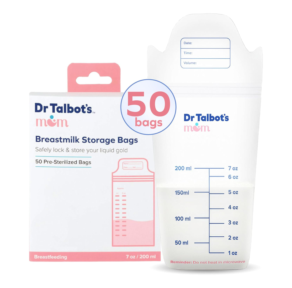 Dr. Talbot's - Breast Milk Storage Bags - Clear
