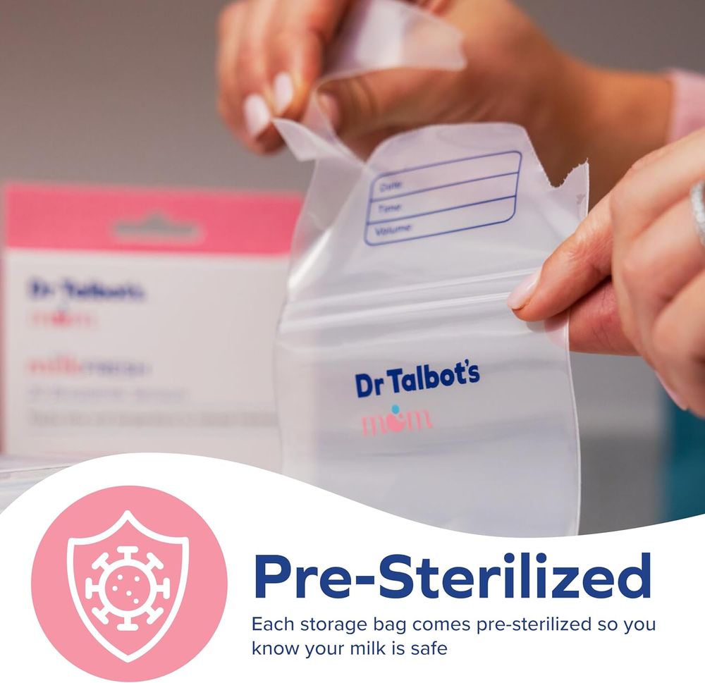 Dr. Talbot's - Breast Milk Storage Bags - Clear