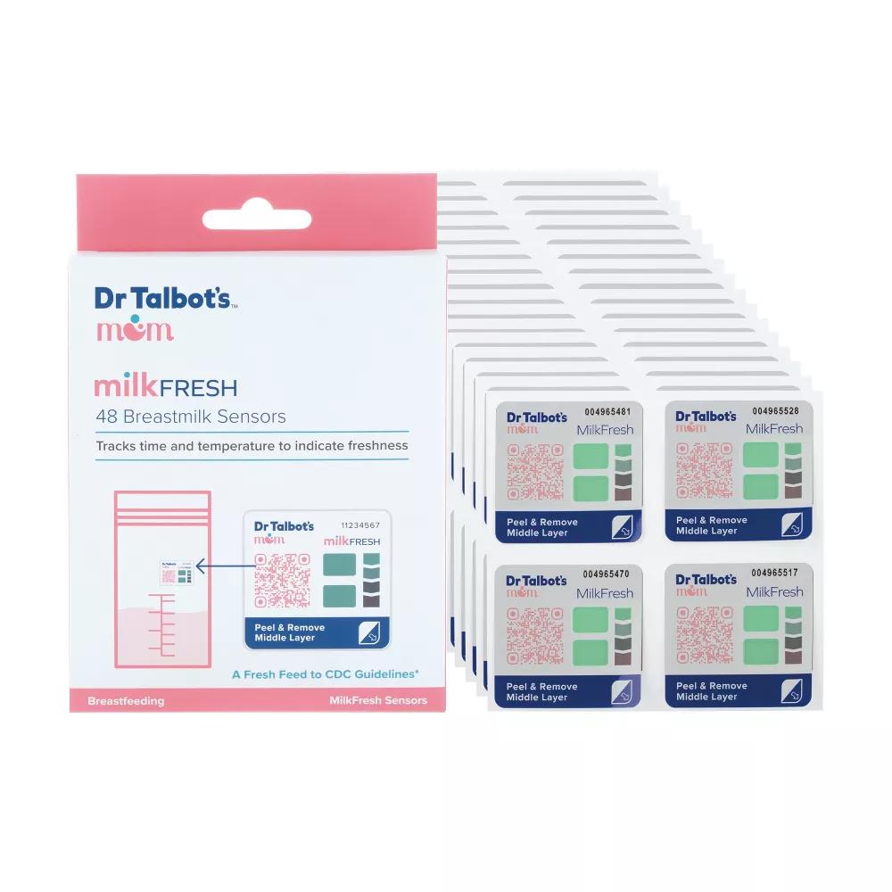 Dr. Talbot's MilkFresh Breast Milk Storage Bags 48 Count - Secure Seal