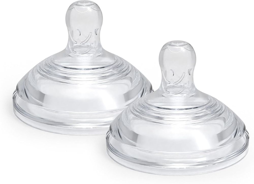 Dr. Talbot's - Slow Flow Silicone Replacement Nipples - 2 Pcs