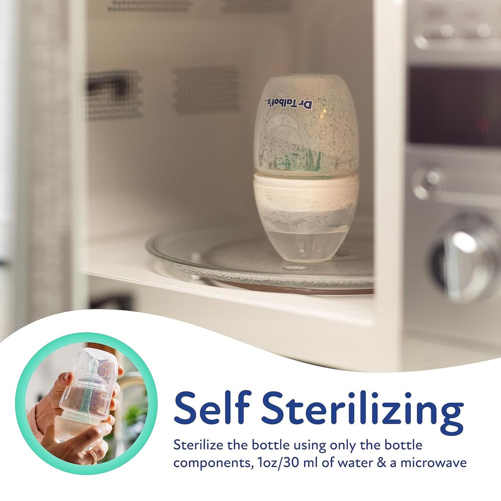 Dr. Talbot's - Silicone Anti-Colic Baby Feeding Bottle - 240 ml