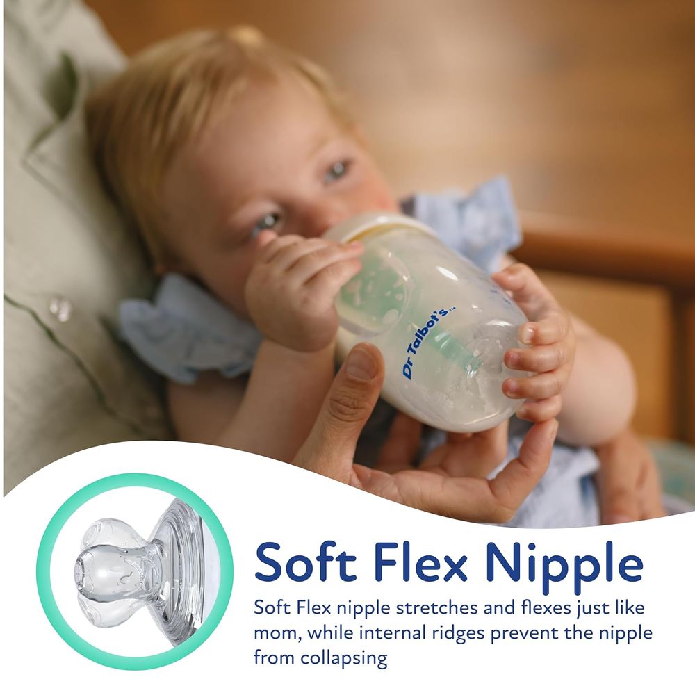 Dr. Talbot's - Silicone Bottle Nipples - 2 Pc Set