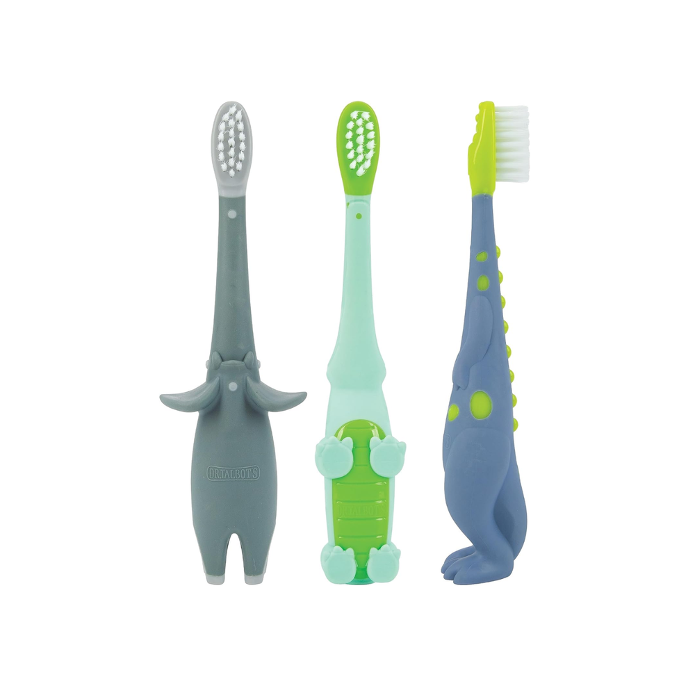Dr. Talbot's - Toddler Training Toothbrushes - Style May Vary - 3 Pc Set