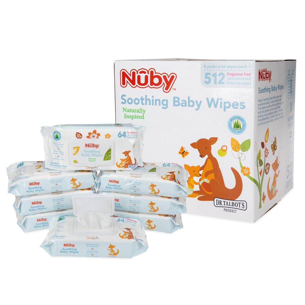 Dr. Talbot's - Soothing Baby Wipes - 512 Pc Set