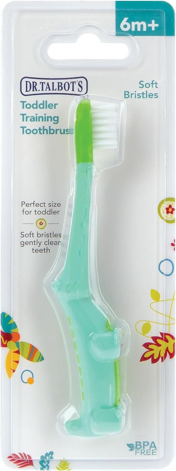 Dr. Talbot's - Soft Bristles Animal Toothbrush - Alligator - Green