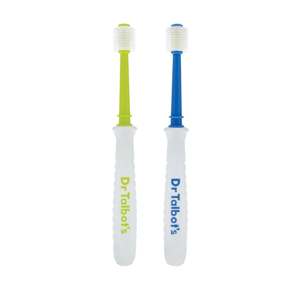 Dr. Talbot's - 360 Degree Soft Bristles Baby Toothbrushes - 2 Pc Set