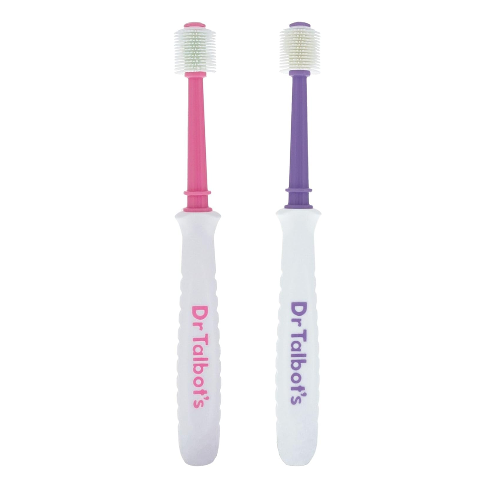 Dr. Talbot's - 360 Degree Soft Baby Toothbrushes - 2 Pc Set