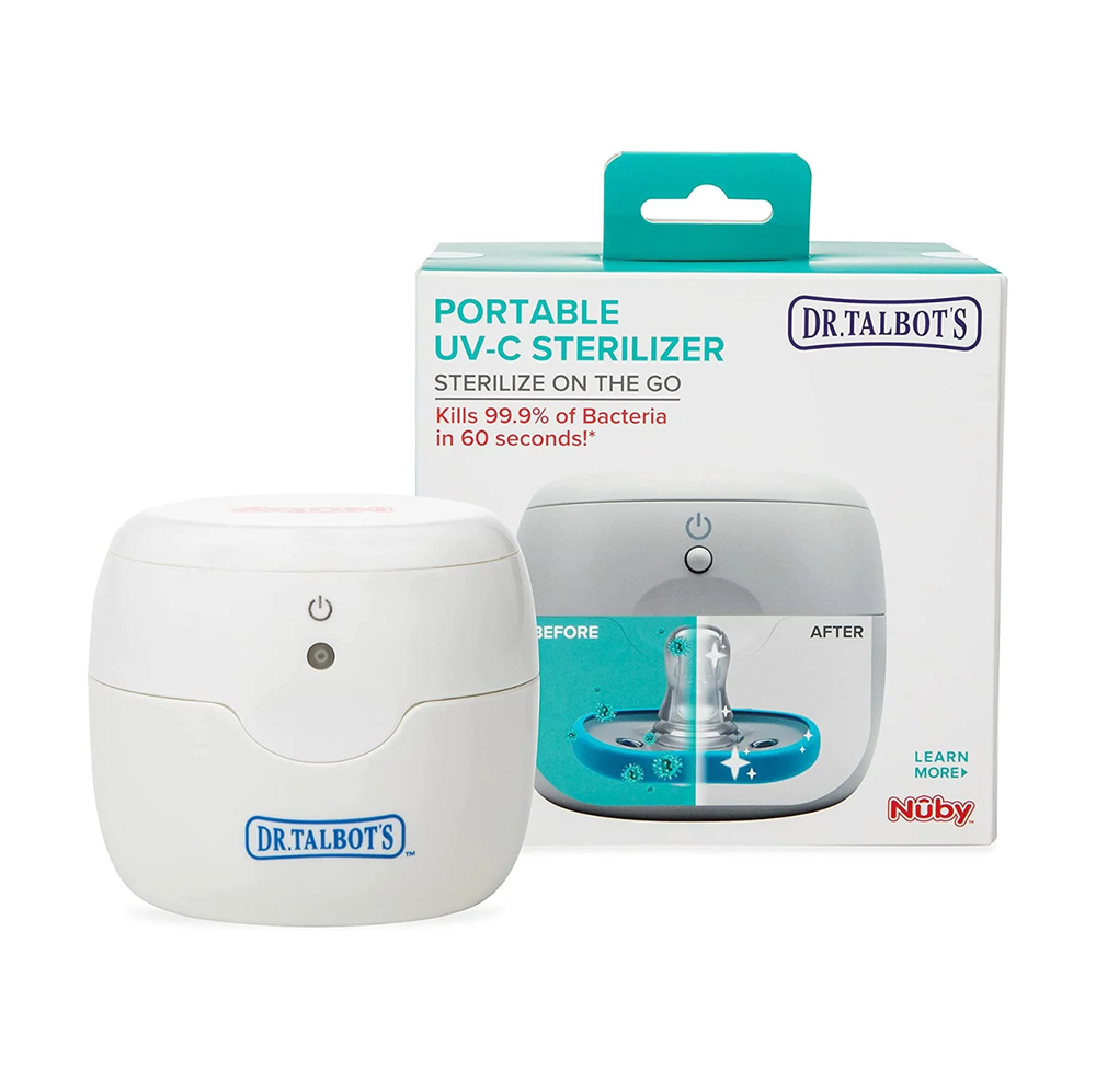 Dr. Talbot's - Portable UV-C Pacifier Sterilizer - White