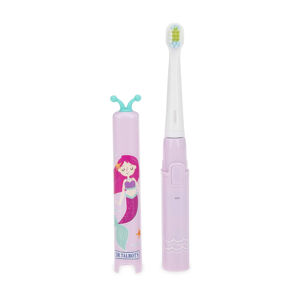 Dr. Talbot's - Mermaid Design Sonic Toothbrush - Pink/Purple