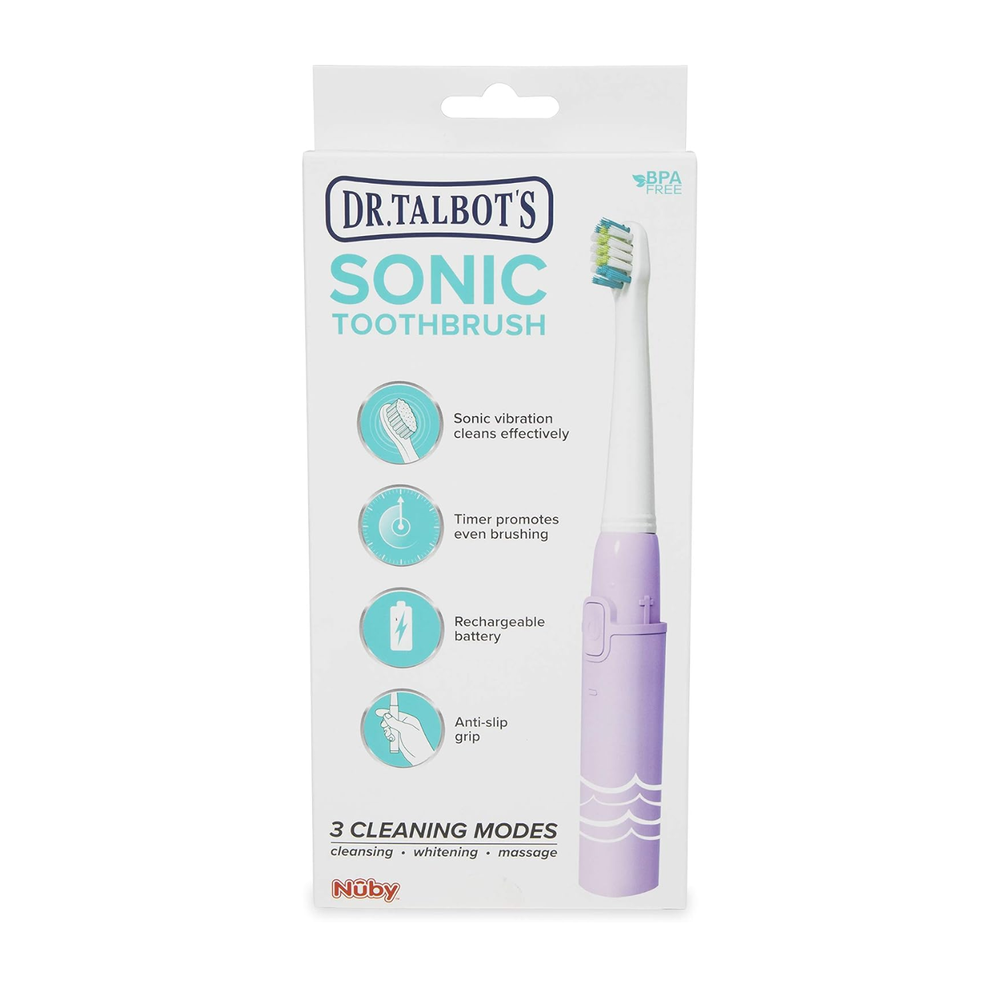 Dr. Talbot's - Mermaid Design Sonic Toothbrush - Pink/Purple