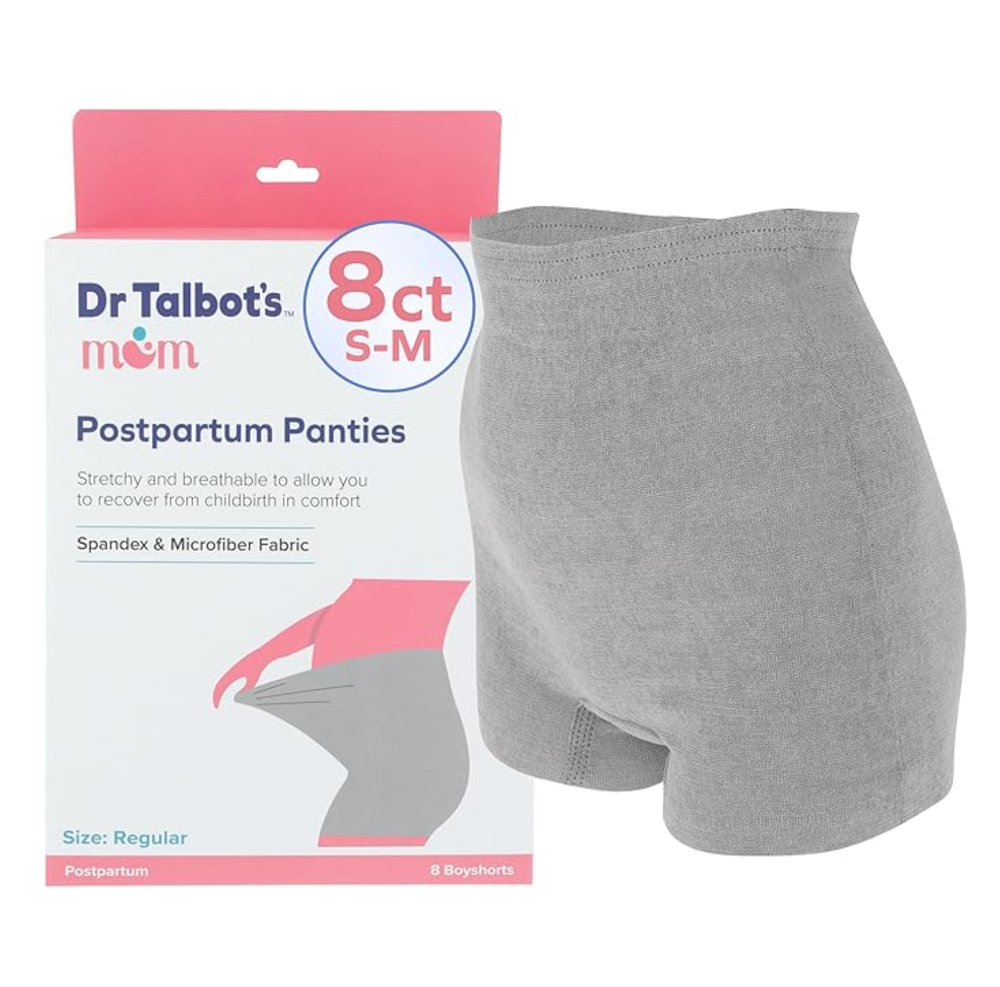 Dr. Talbot's - Postpartum Disposable Panties - Grey - S-M - 8 Pcs
