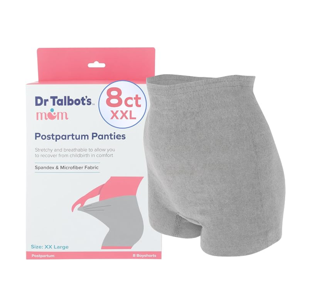 Dr. Talbot's - Postpartum Disposable Panties - Grey - XXL - 8 Pcs