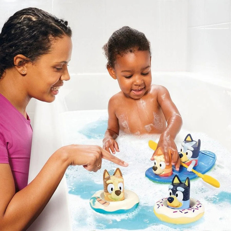 Tomy Toomies - Bluey Family Bath Set