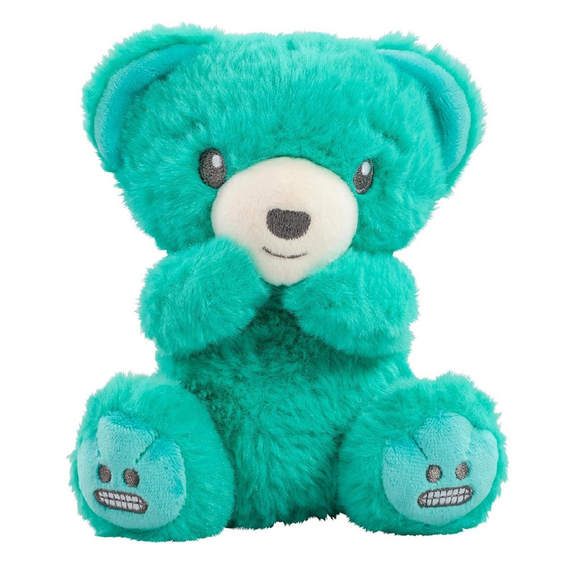 Lamaze - Mood Bears Nervous Bear Plush Soft Toy - Teal - 6.69-inch