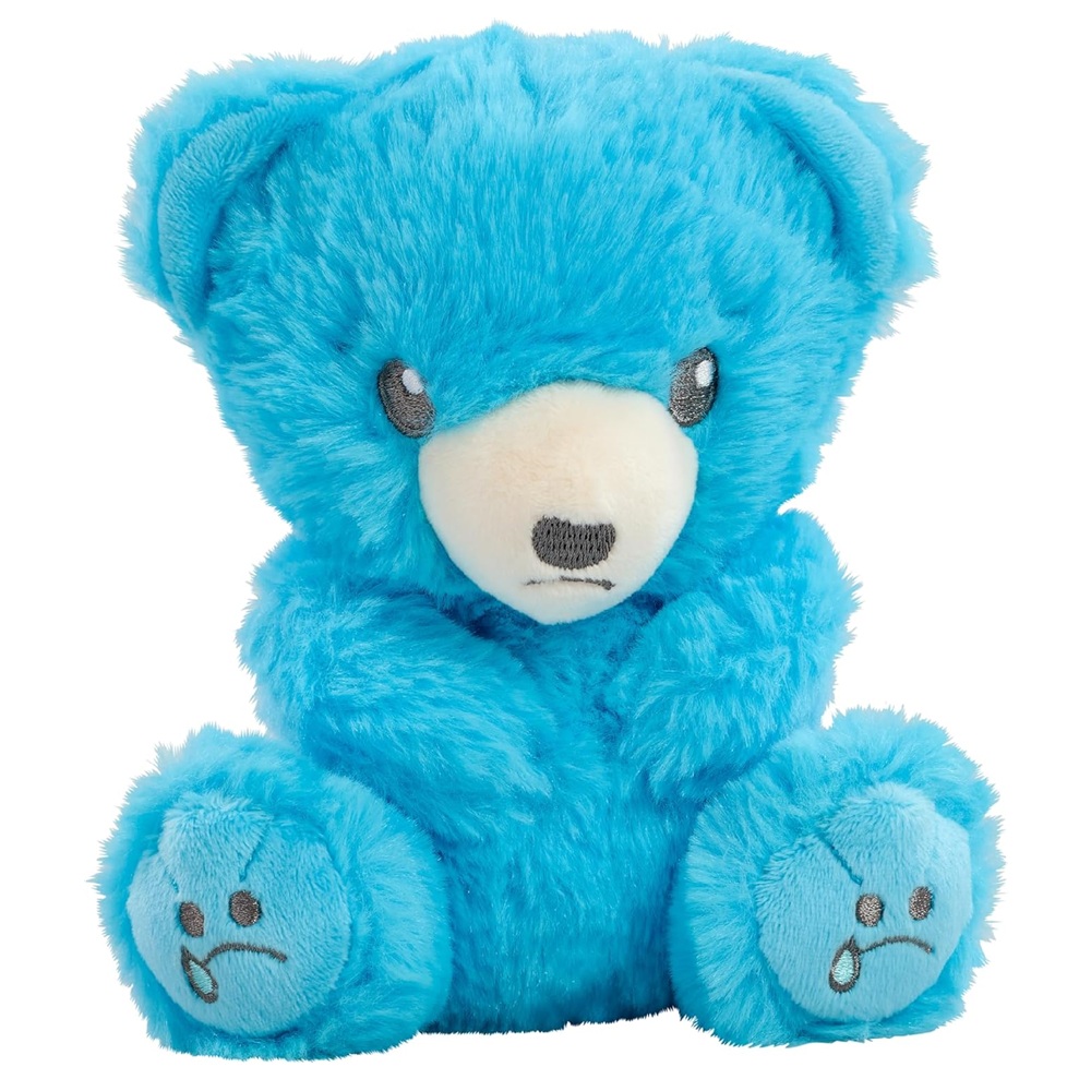 Lamaze - Mood Bears Sad Bear Plush Soft Toy - Light Blue - 7-inch