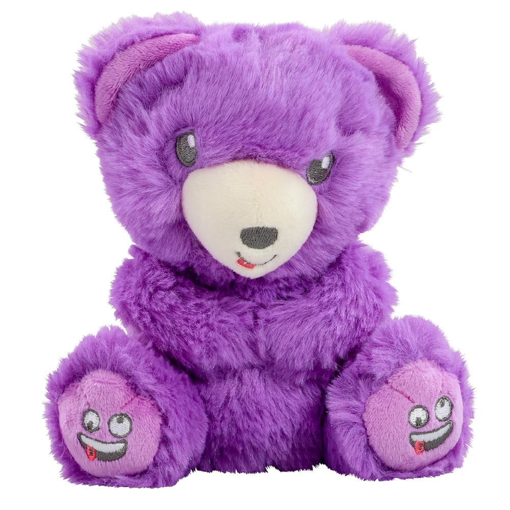 Lamaze - Mood Bears Silly Bear Plush Soft Toy - Purple - 7-inch