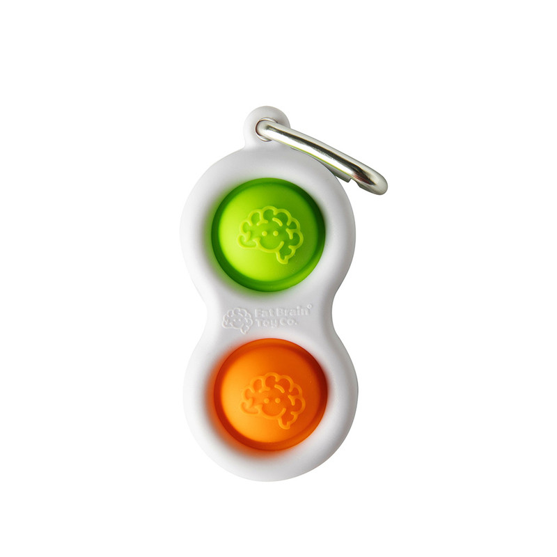 Fat Brain Toys - Simpl Dimple Keychain - Color May Vary - 1 Pc