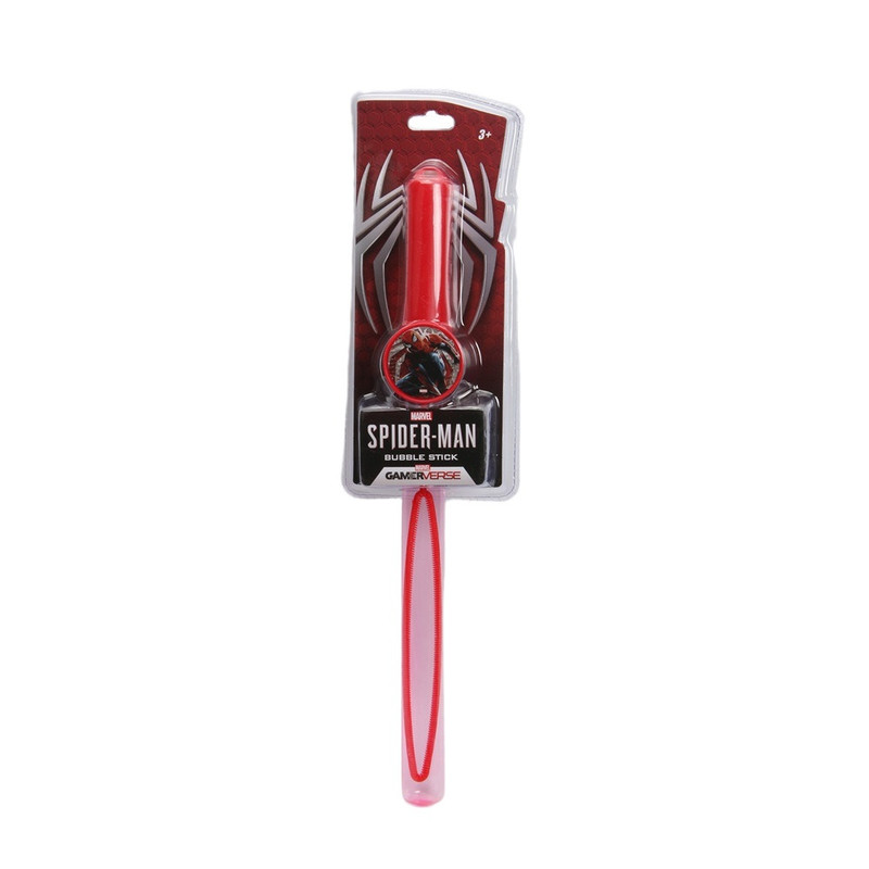 Marvel - Spiderman Bubble Stick And Wand - Red
