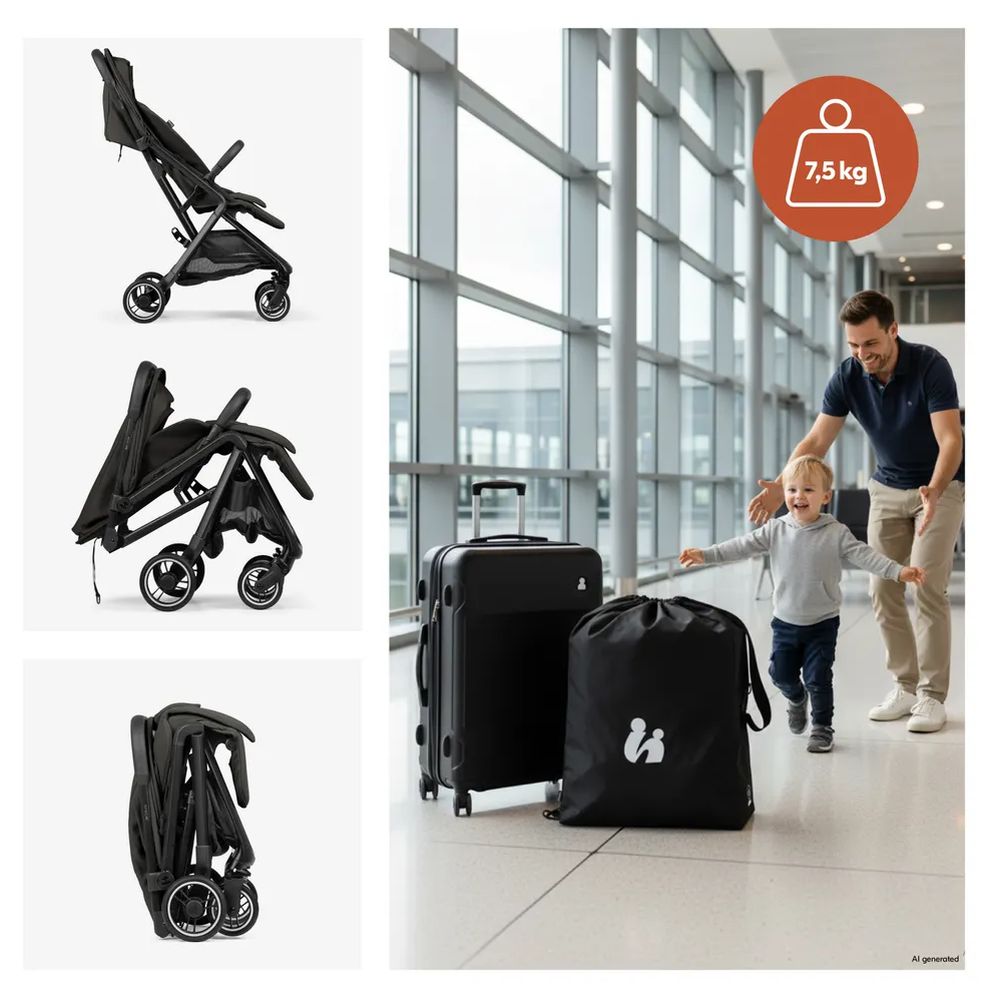 Hauck - Fly N Care Ultra Compact Travel Stroller