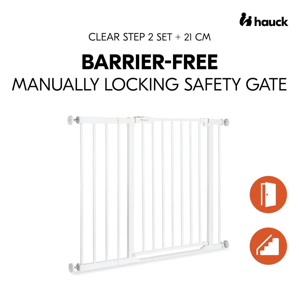 Hauck - Clear Step 2 - White - 96-101 cm