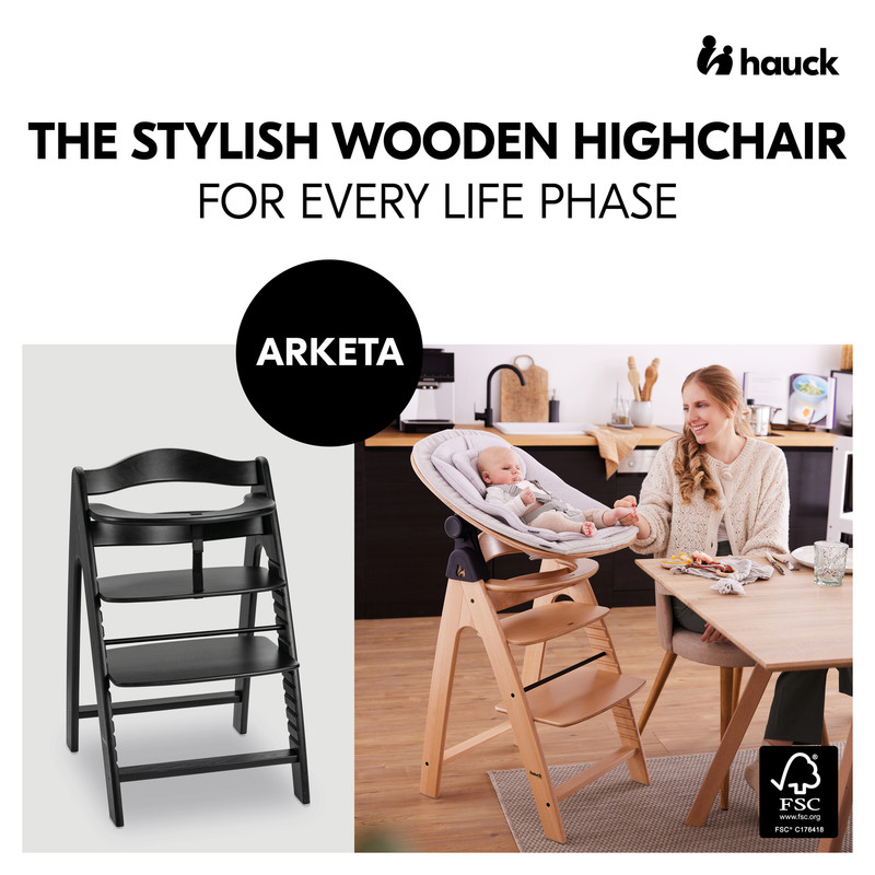 Hauck - Arketa Oak Baby Activity Table
