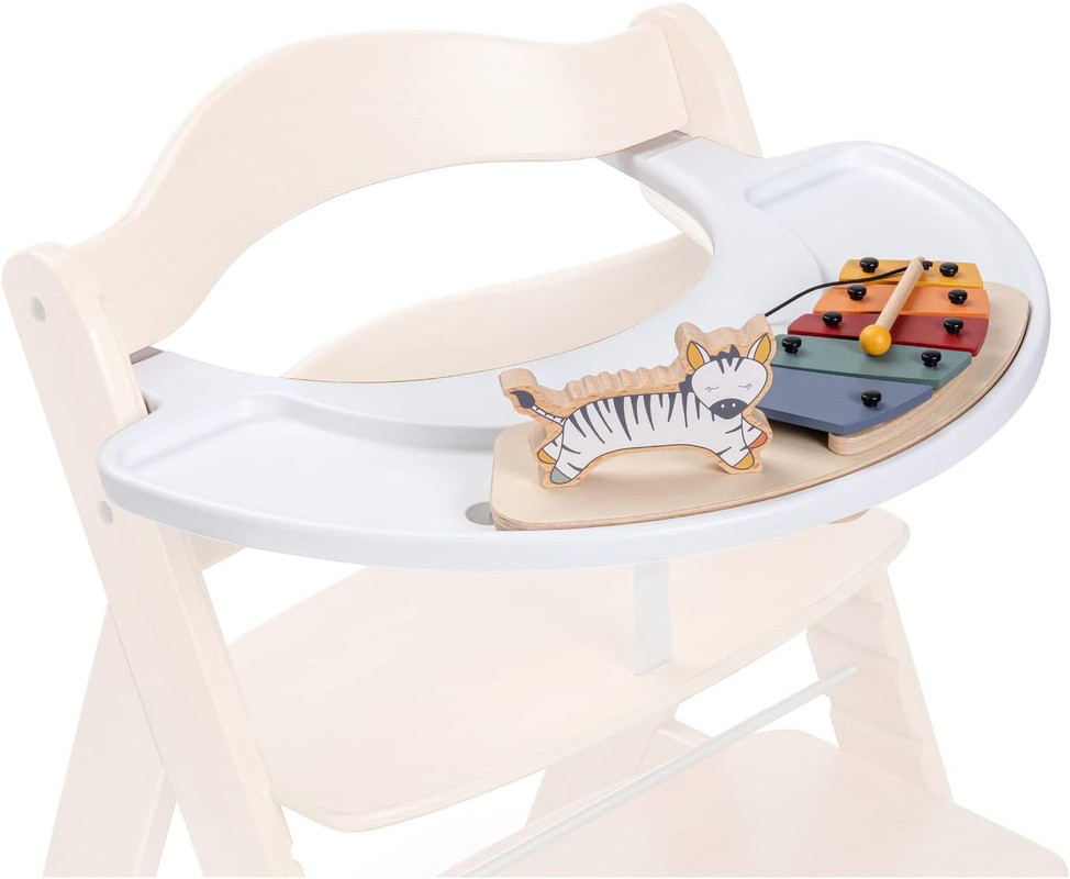 Hauck - Play-Tray Music Set - Zebra White