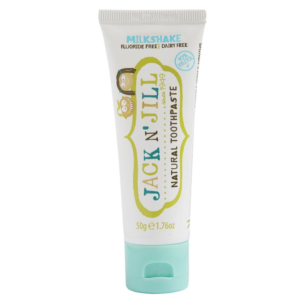 Jack N' Jill - Milkshake Toothpaste - Natural - 50 gm