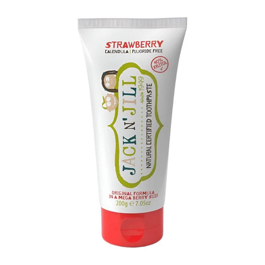 Jack N' Jill - Natural Toothpaste - Strawberry - 200 gm