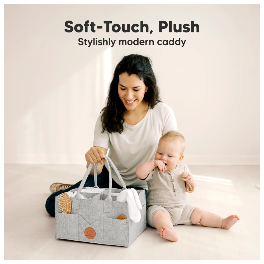Keababies - Original 2.0 Diaper Caddy - Taupe