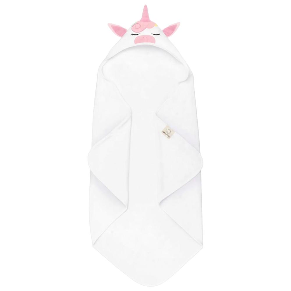 KeaBabies - Hooded Cuddle Soft Baby Bath Towel - Unicorn