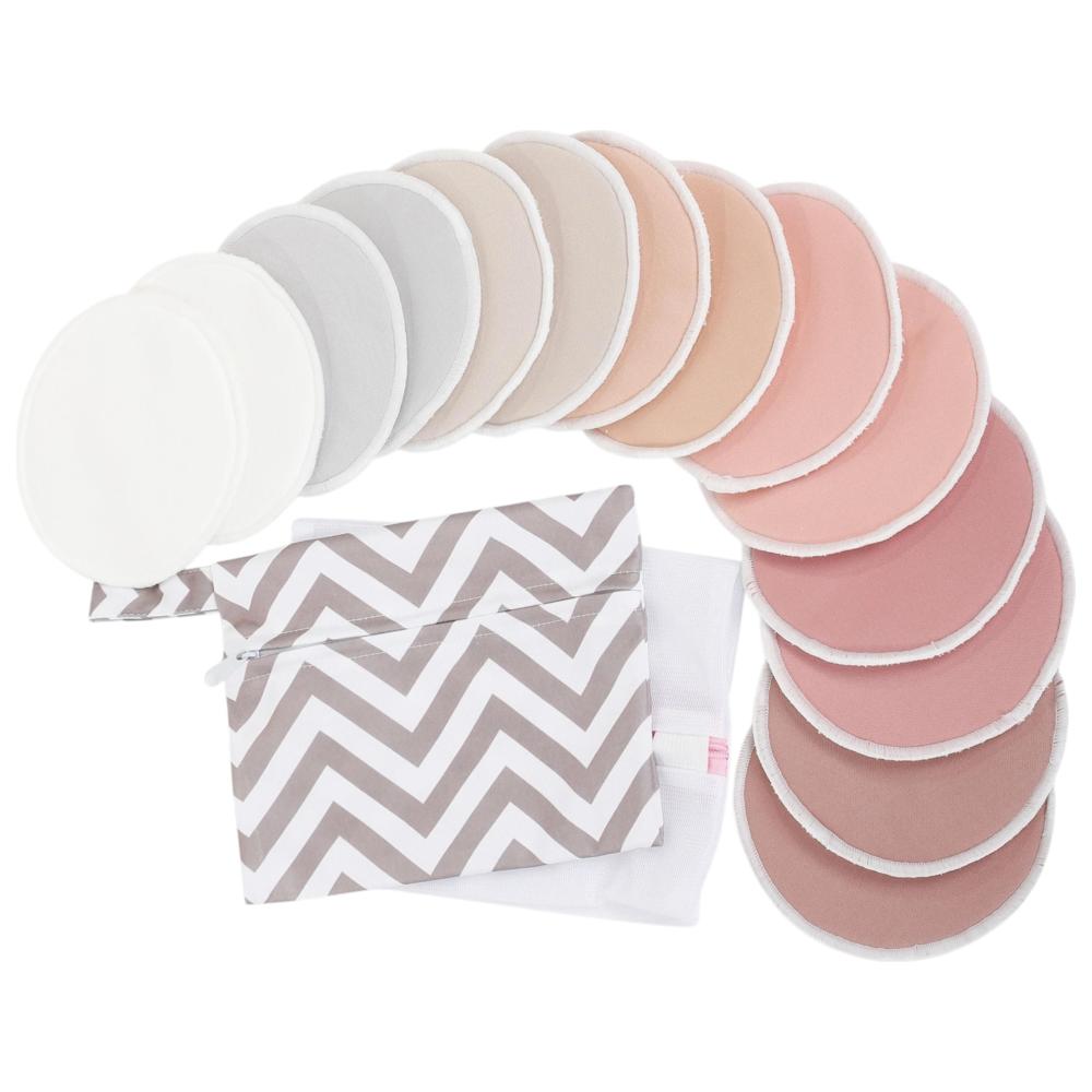 KeaBabies - Soothe Nursing Reusable Breast Pads - Lovelle - 4 Pc Set