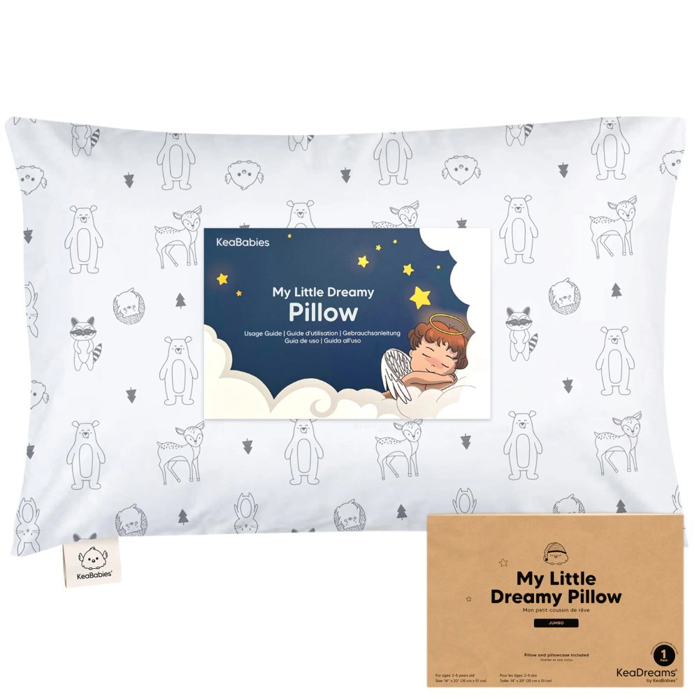 Keababies - Toddler Pillow With Pillowcase - Keafriends