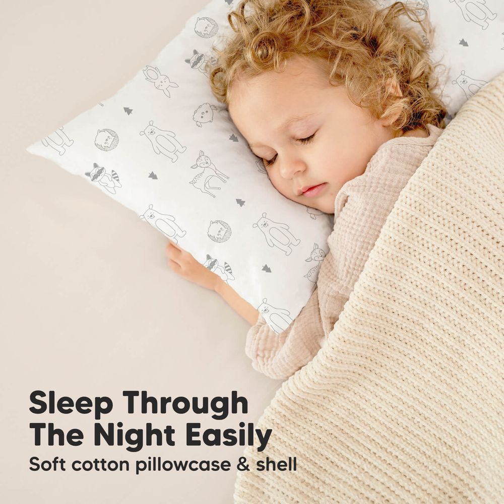 Keababies - Toddler Pillow With Pillowcase - Keafriends
