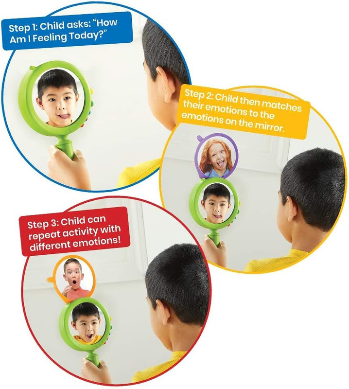 Learning Resources - Hand2mind See My Feelings Mirror