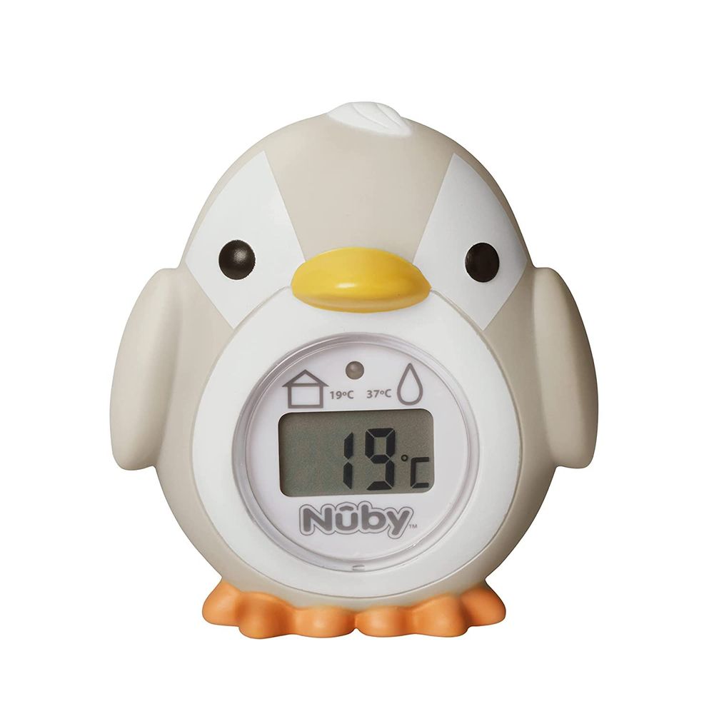 Nuby - Penguin Bath And Room Thermometer - Multicolor