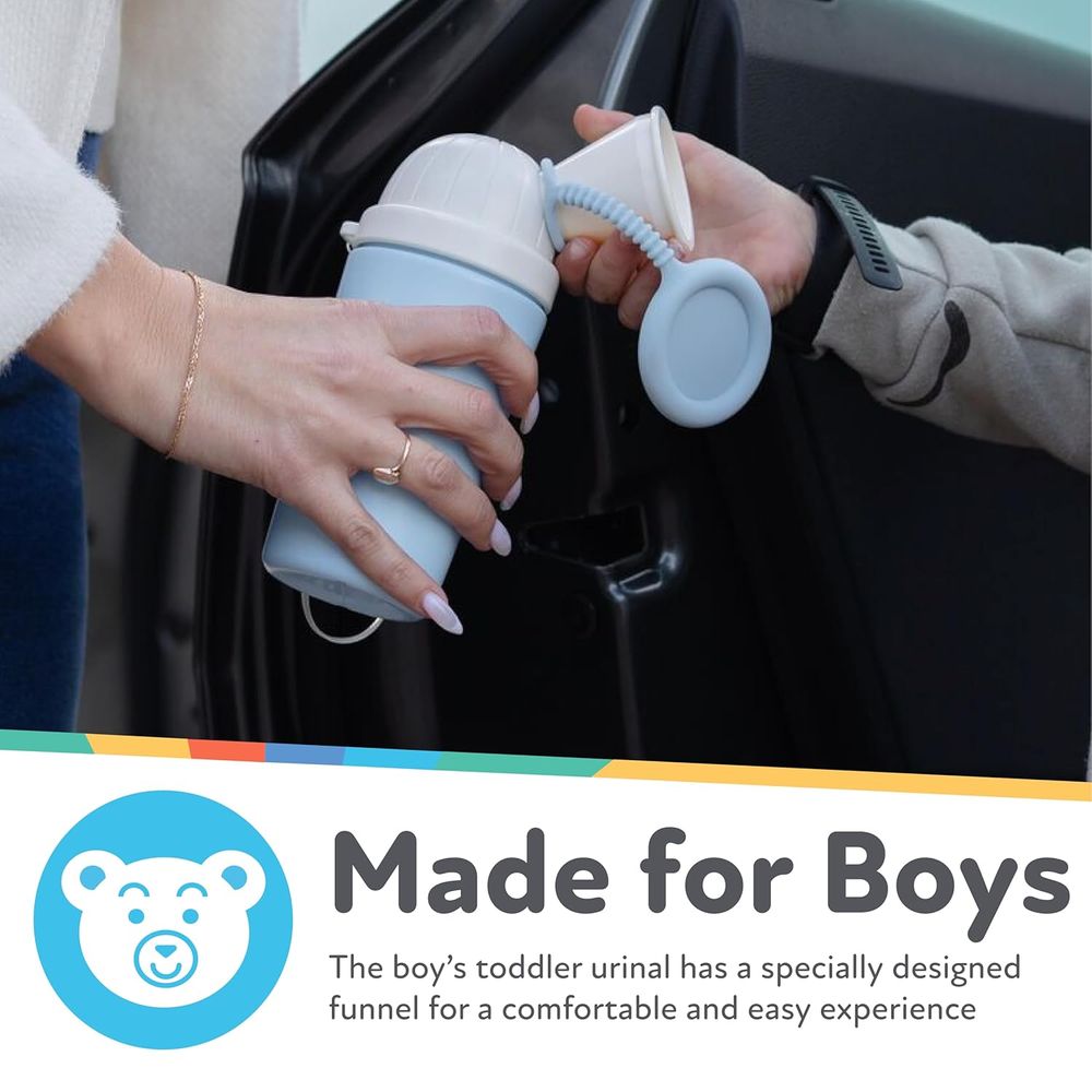 Nuby - Travel Urinal - Blue
