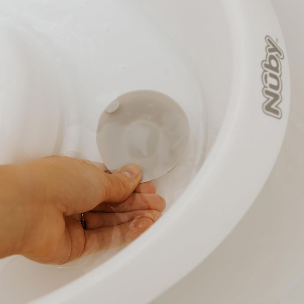 Nuby - Baby Bath Tub With Support - White