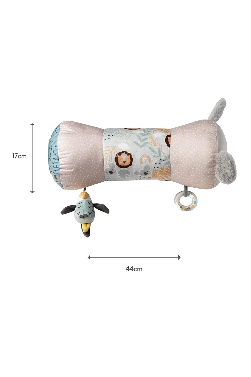 Nuby - Animal Adventure Tummy Time Roller - Multicolor