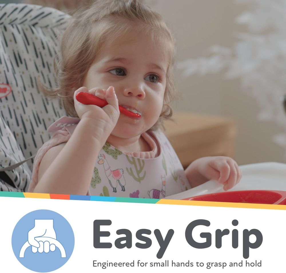 Nuby - Dinky Dippers Baby's First Spoons - 2 Pcs