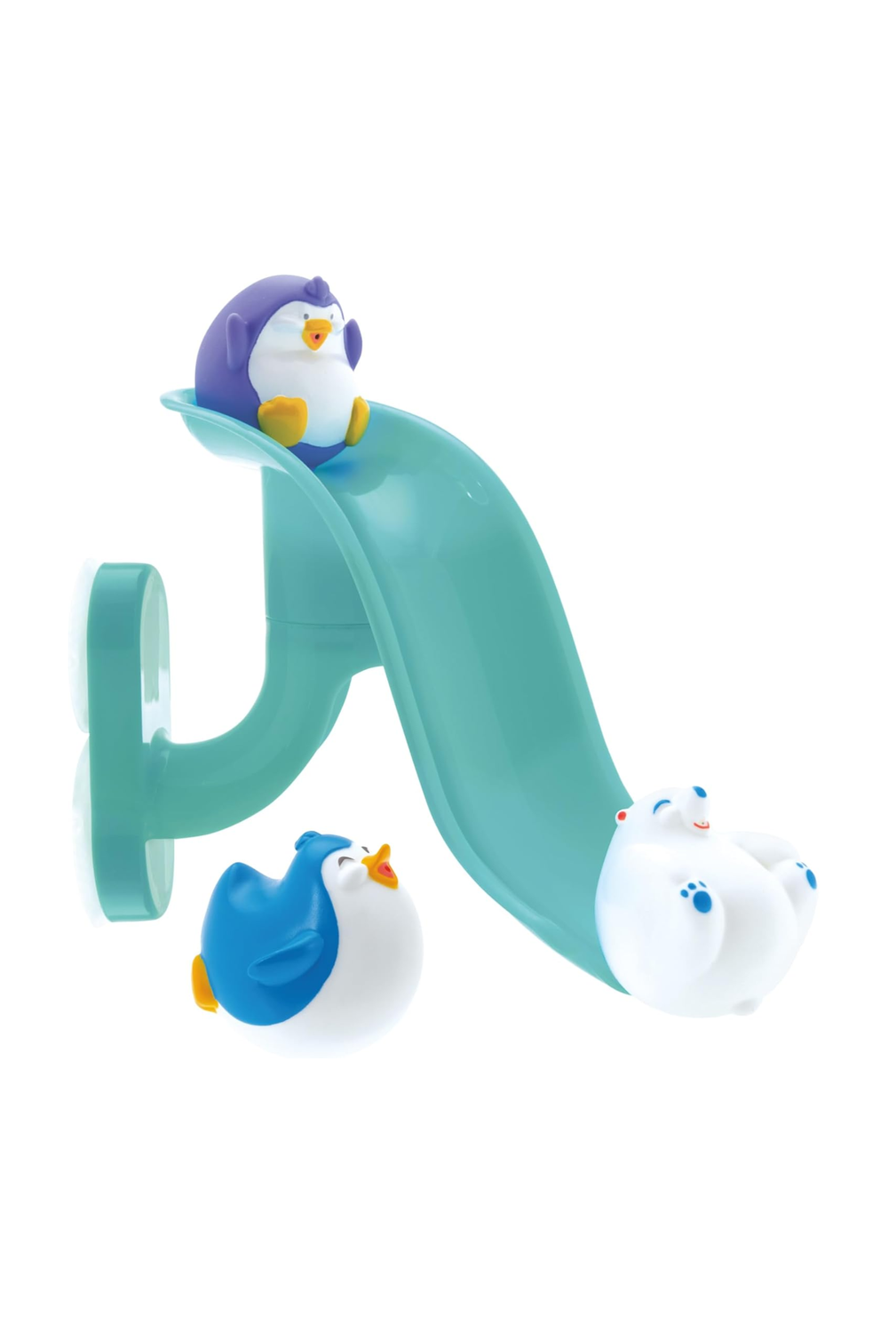 Nuby - Penguin Slide Bath Toy - Multicolor